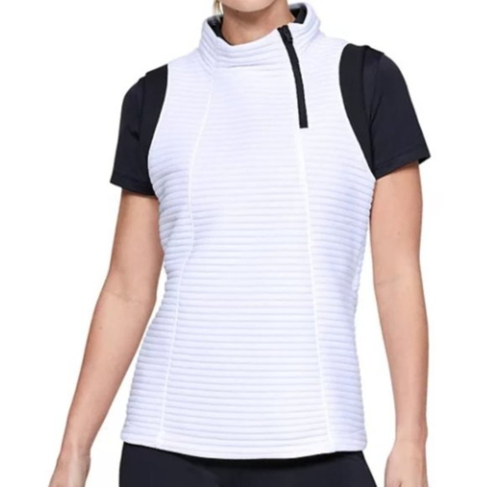 Under Armour White and Black Vest